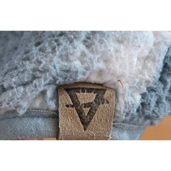 Sherpa Fleece Pullover Sweatshirt W Quarter Zip soft warm cottagecore fairycore - Picture 3 of 6